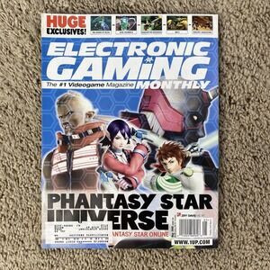 Electronic Gaming Monthly EGM May 2005 #191- Phantasy Star Universe -Vixens Disc